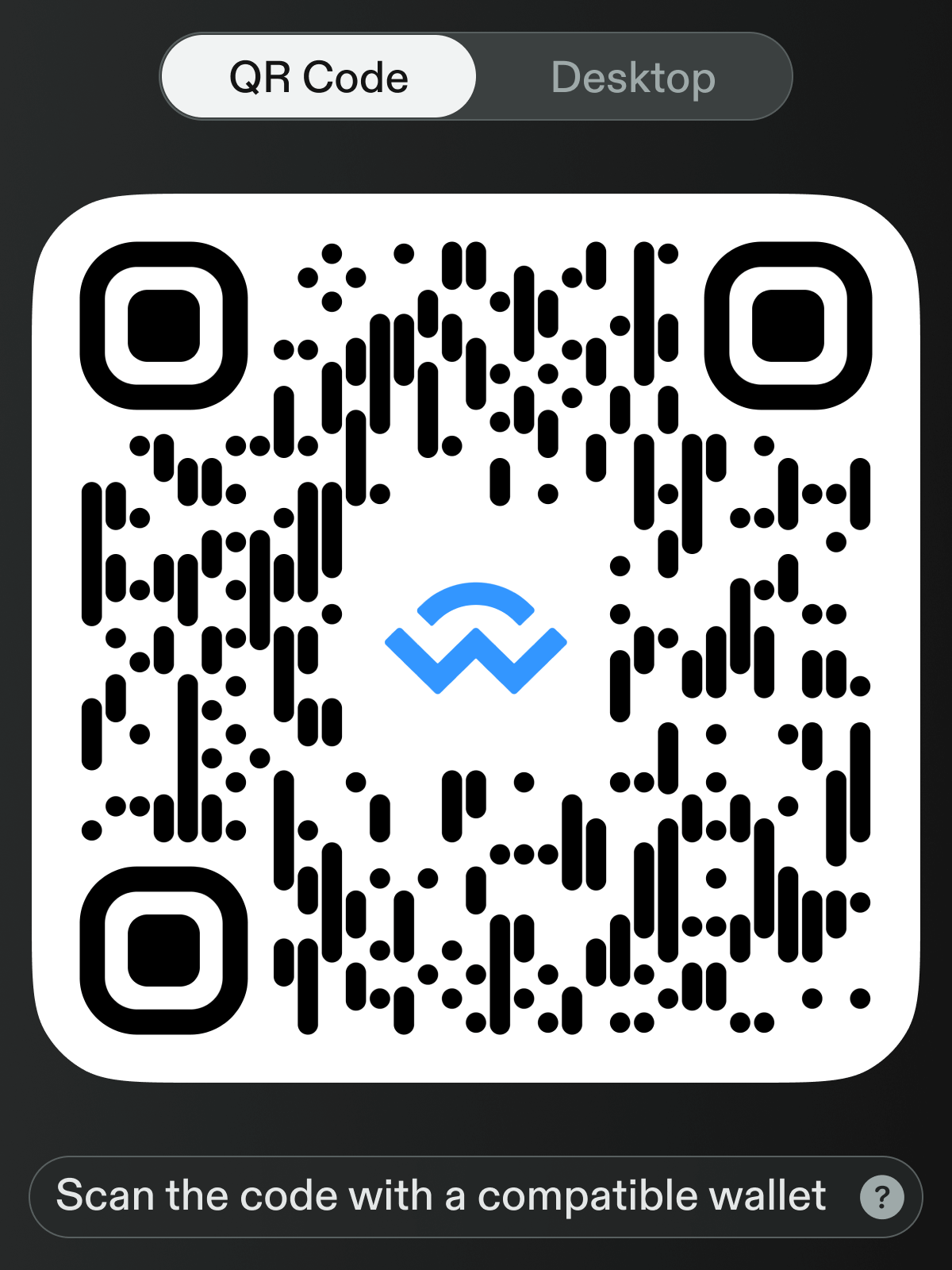 WalletConnect QR Modal